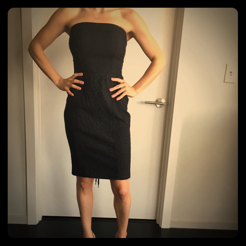 Betsey Johnson Strapless Dress